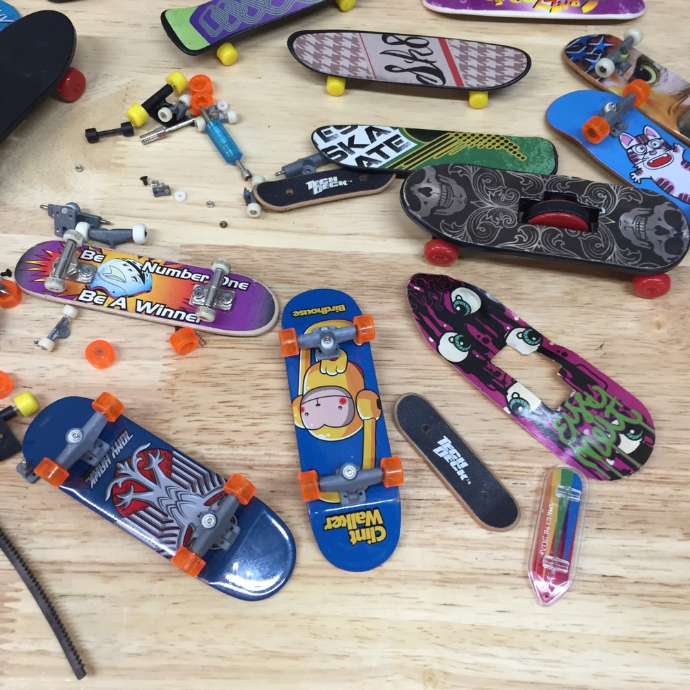 Tech Deck Birdhouse Fingerboard Lot Tony Hawk Clint Walker Skateboard Toys Parts - Picture 5 of 5